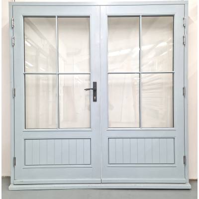 Dual Finished Hardwood French Double Doors 2010 wide x 2090 ...